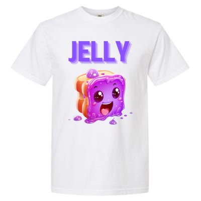 Peanut Butter And Jelly Matching Couple Best Friends Lover Gift Garment-Dyed Heavyweight T-Shirt