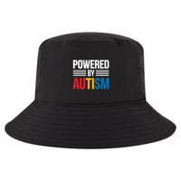 Powered By Autism For Autism Awareness Cool Comfort Performance Bucket Hat