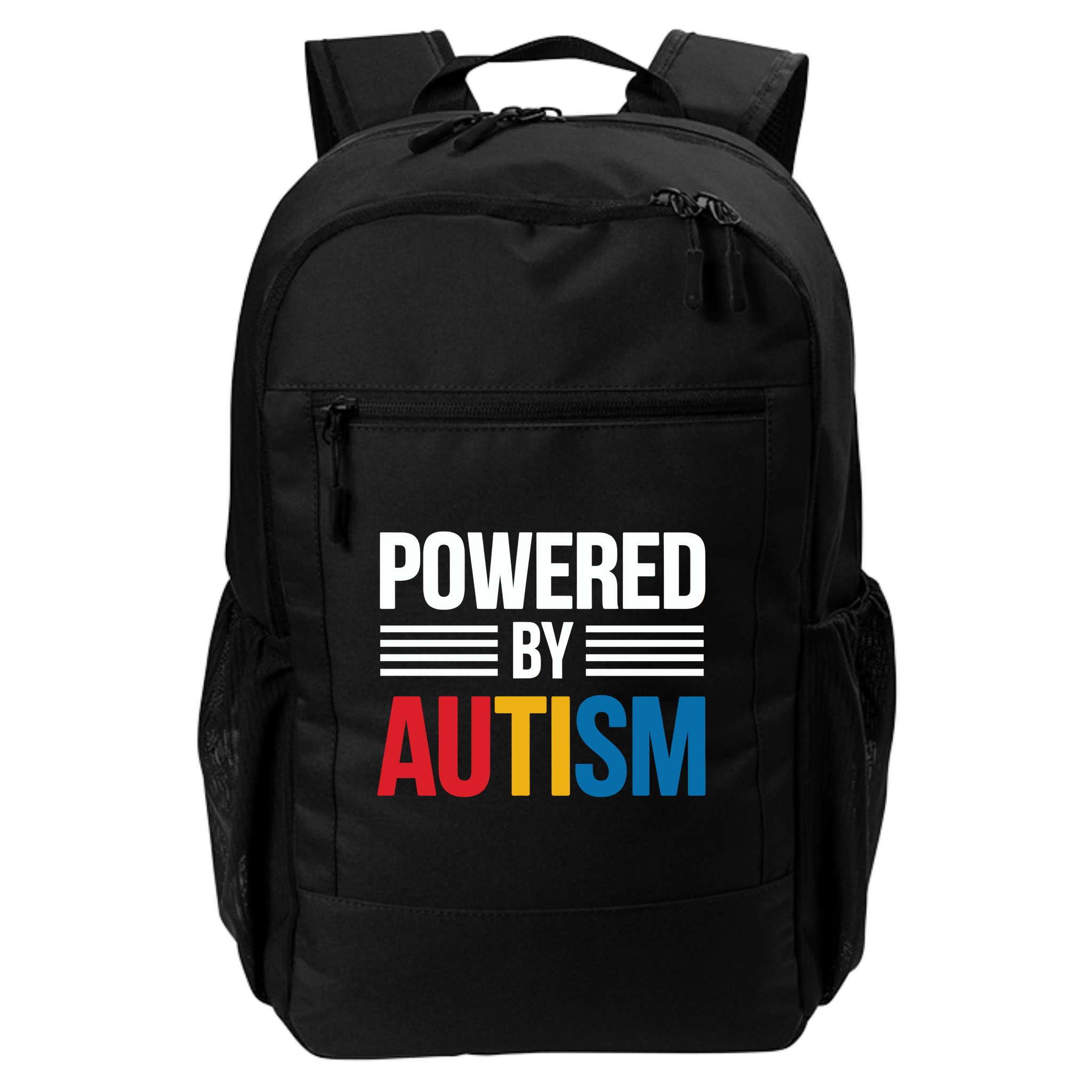 Powered By Autism For Autism Awareness Backpack