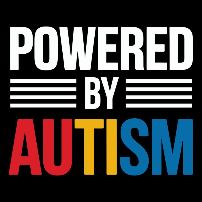 Powered By Autism For Autism Awareness 16 in Basic Backpack