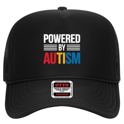 Powered By Autism For Autism Awareness Trucker Hat