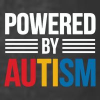 Powered By Autism For Autism Awareness Kids T-Shirt