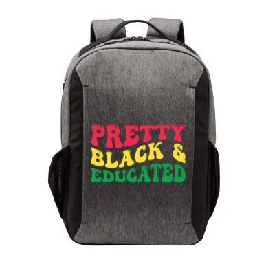 Pretty Black And Educated I Am The Strong African Queen Girl Vector Backpack