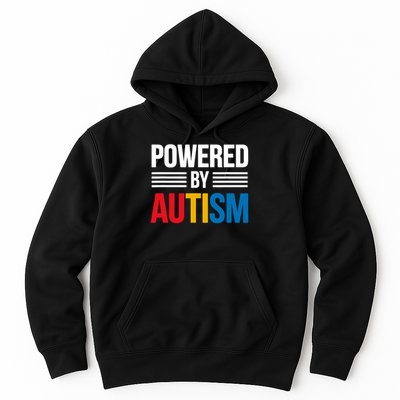 Powered By Autism For Autism Awareness Hoodie