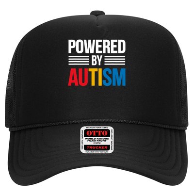 Powered By Autism For Autism Awareness Trucker Hat