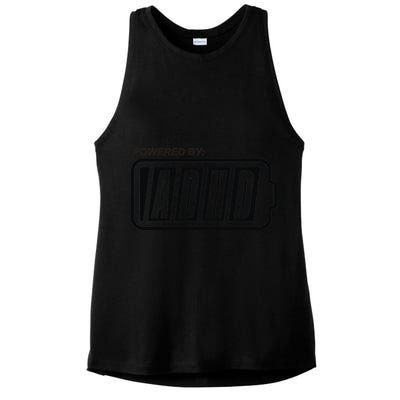 Powered By ADHD Ladies PosiCharge Tri-Blend Wicking Tank