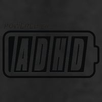 Powered By ADHD 7 Panel Mesh Trucker Snapback Hat