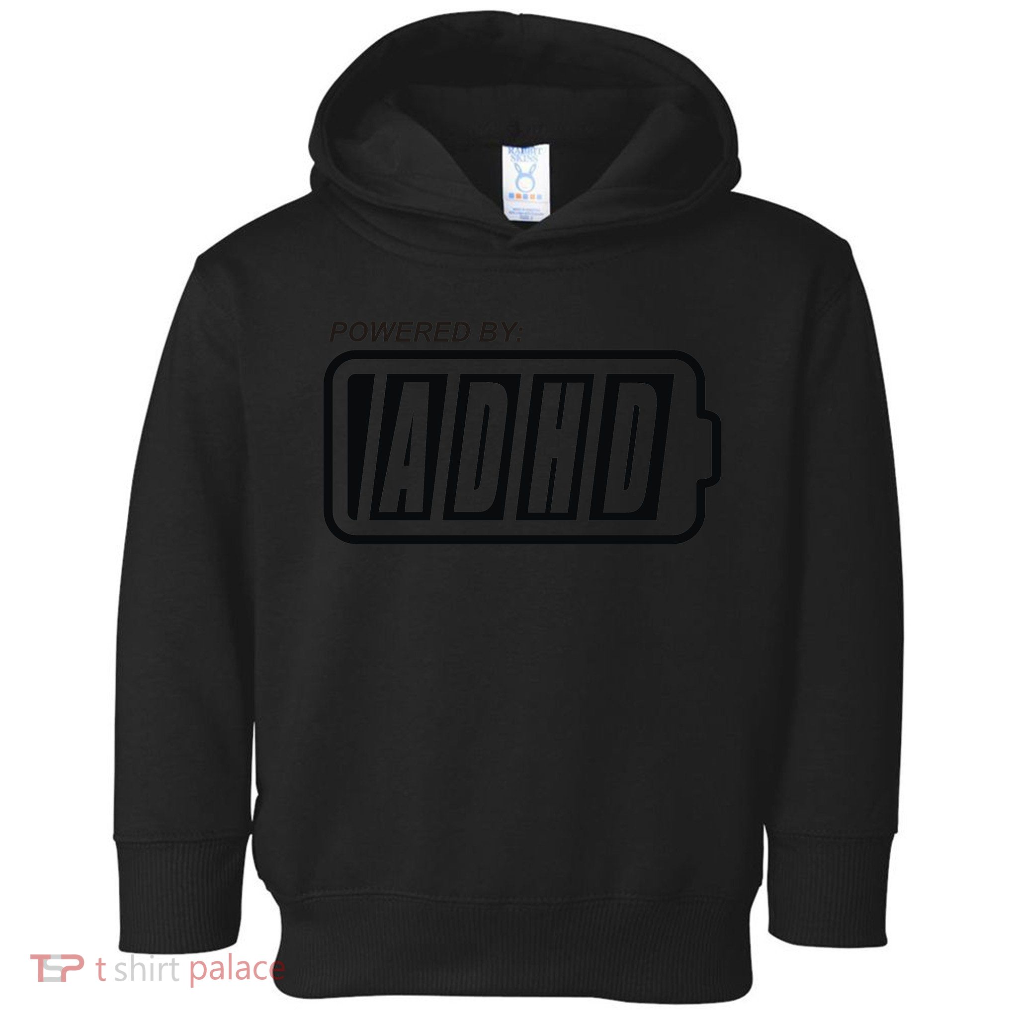 Powered By ADHD Toddler Hoodie