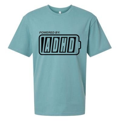 Powered By ADHD Sueded Cloud Jersey T-Shirt