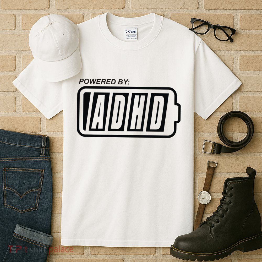 Powered By ADHD Tall T-Shirt