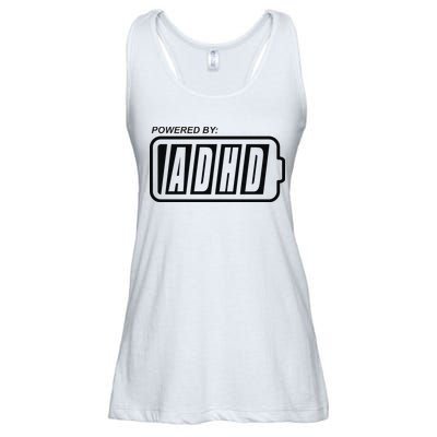 Powered By ADHD Ladies Essential Flowy Tank