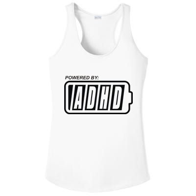 Powered By ADHD Ladies PosiCharge Competitor Racerback Tank