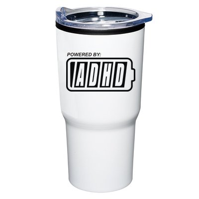 Powered By ADHD Tumbler