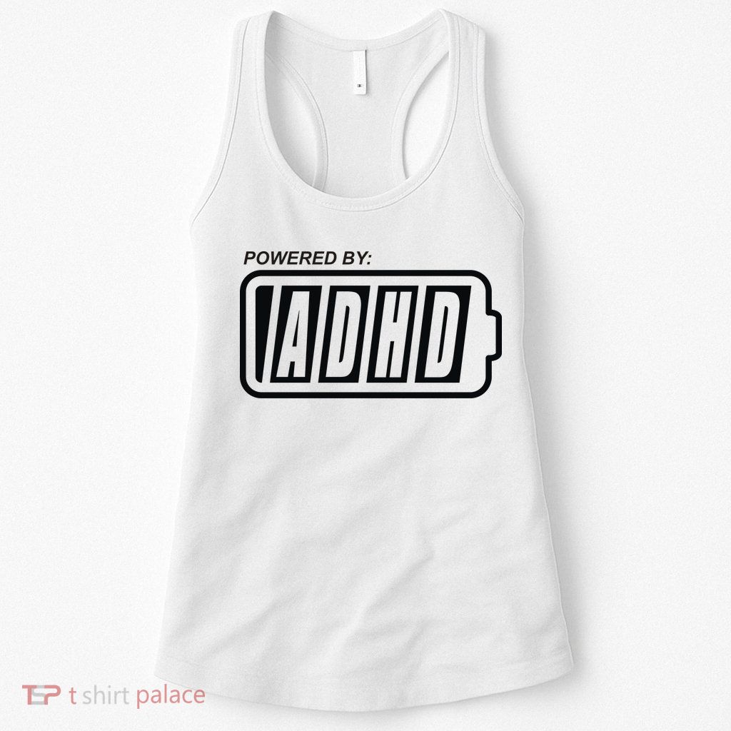 Powered By ADHD Womens Tank Top