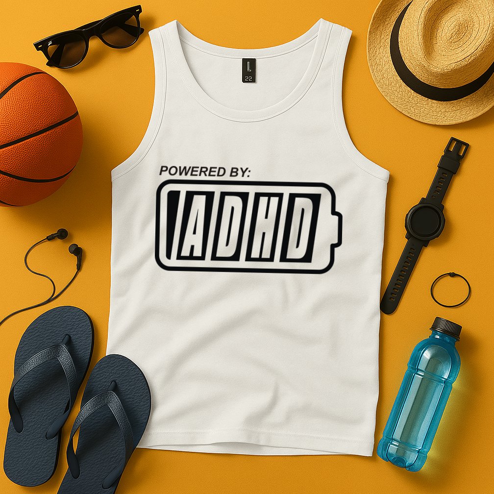 Powered By ADHD Tank Top