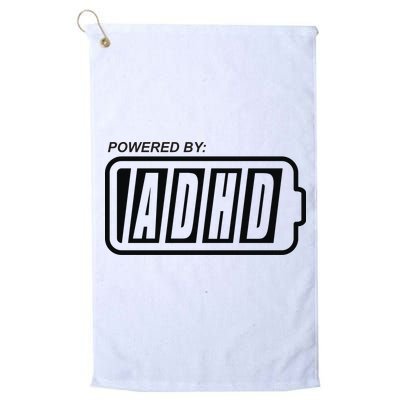 Powered By ADHD Golf Towel