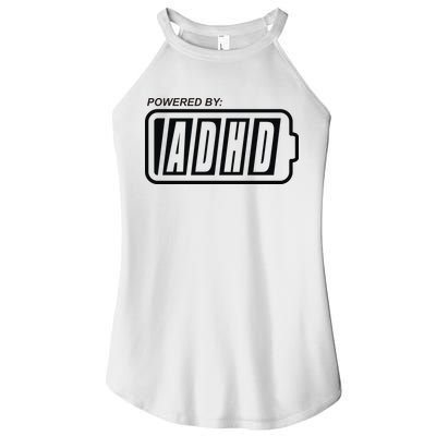 Powered By ADHD Women's Perfect Tri Rocker Tank