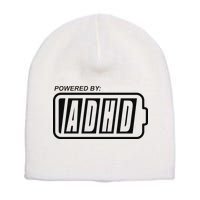 Powered By ADHD Short Acrylic Beanie
