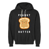 Peanut Butter And Jelly Best Friend Matching Garment-Dyed Fleece Hoodie