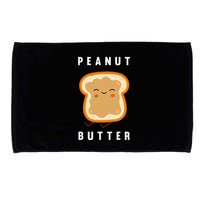 Peanut Butter And Jelly Best Friend Matching Microfiber Hand Towel