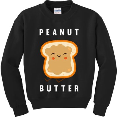 Peanut Butter And Jelly Best Friend Matching Kids Sweatshirt