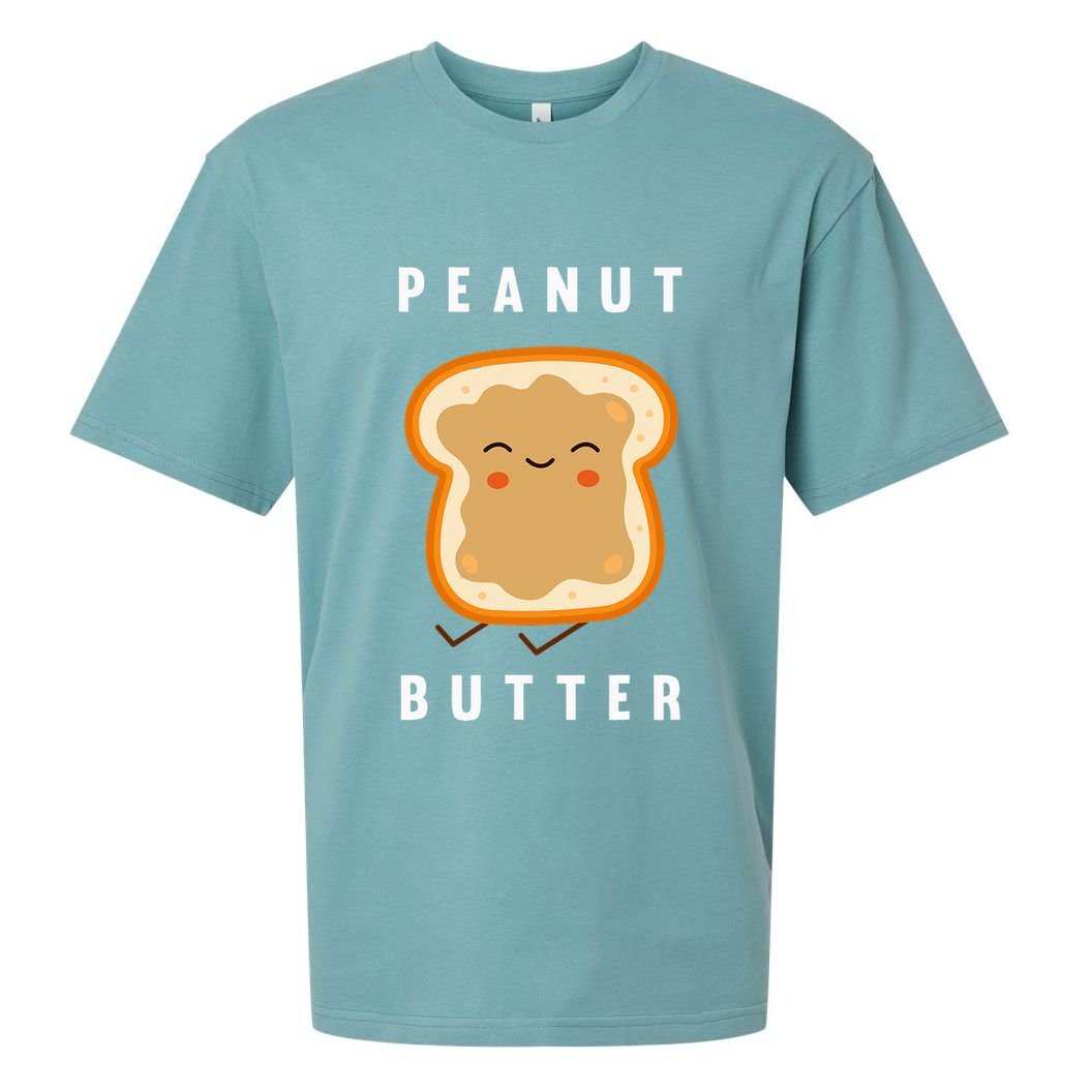 Peanut Butter And Jelly Best Friend Matching Sueded Cloud Jersey T-Shirt