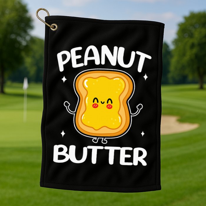 Peanut Butter And Jelly Halloween Costumes Couple Matching Golf Towel