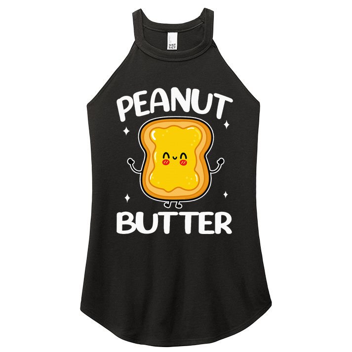 Peanut Butter And Jelly Halloween Costumes Couple Matching Women's Perfect Tri Rocker Tank