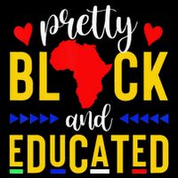 Pretty Black and Educated I Am The Strong African Queen  Cooling Performance Crew T-Shirt