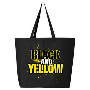 Pittsburgh Black And Yellow Pennsylvania 25L Jumbo Tote