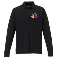 Peanut Butter And Jelly Best Friends Cartoon Food Performance Long Sleeve Polo