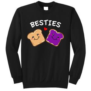 Peanut Butter And Jelly Best Friends Cartoon Food Sweatshirt