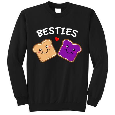 Peanut Butter And Jelly Best Friends Cartoon Food Sweatshirt