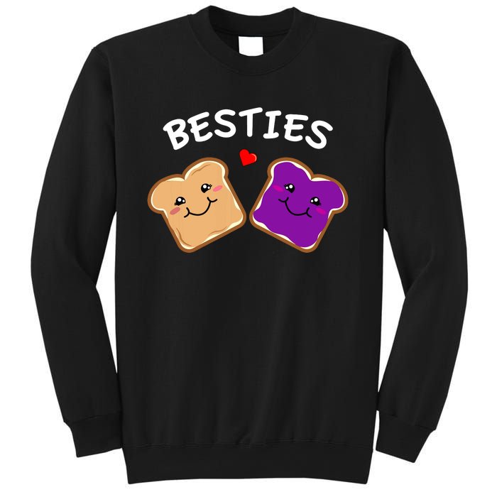 Peanut Butter And Jelly Best Friends Cartoon Food Sweatshirt