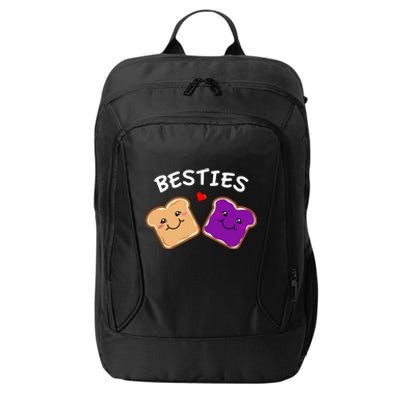 Peanut Butter And Jelly Best Friends Cartoon Food City Backpack