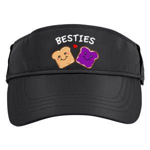 Peanut Butter And Jelly Best Friends Cartoon Food Adult Drive Performance Visor