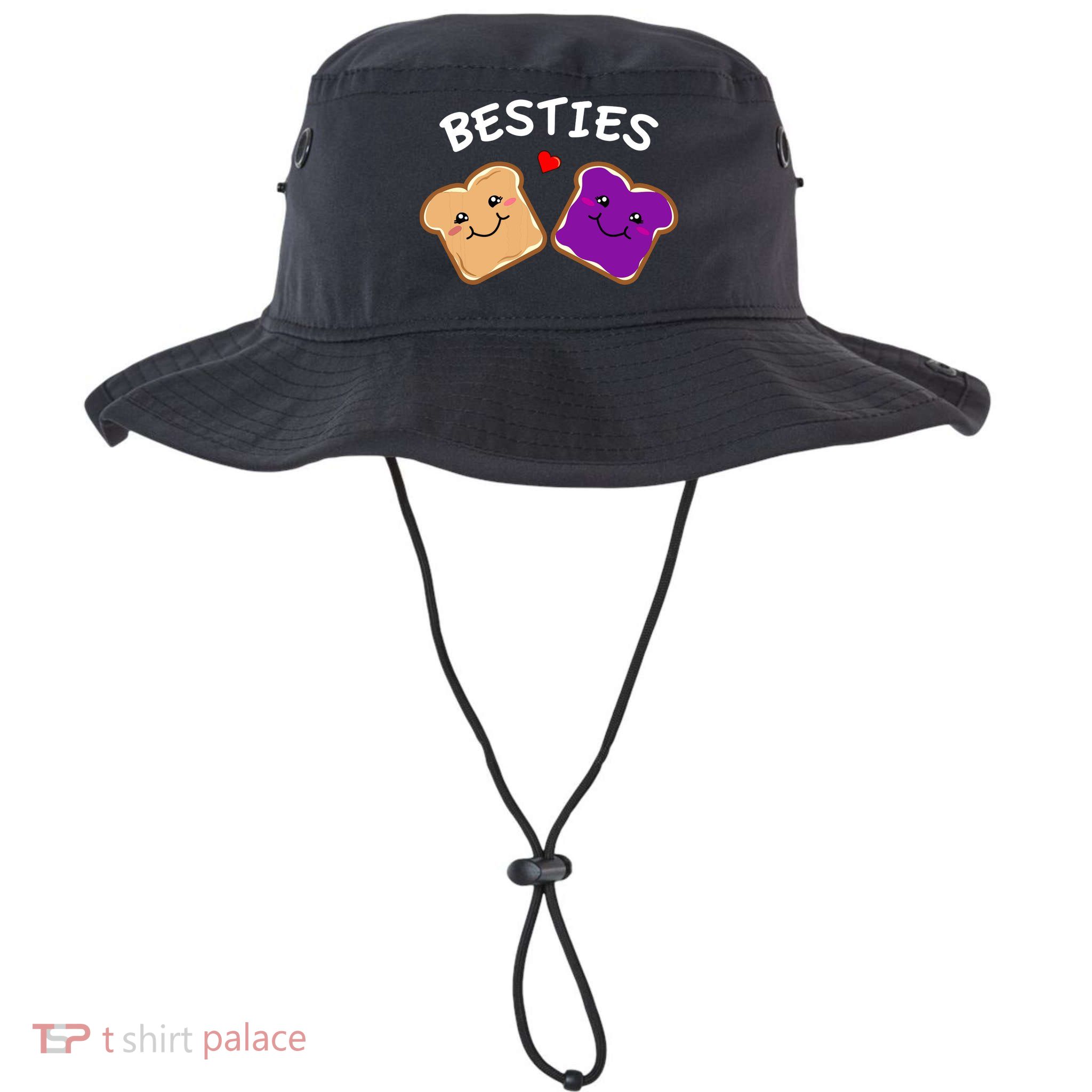Peanut Butter And Jelly Best Friends Cartoon Food Bucket Hat