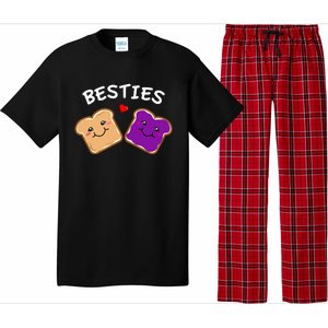 Peanut Butter And Jelly Best Friends Cartoon Food Pajama Set