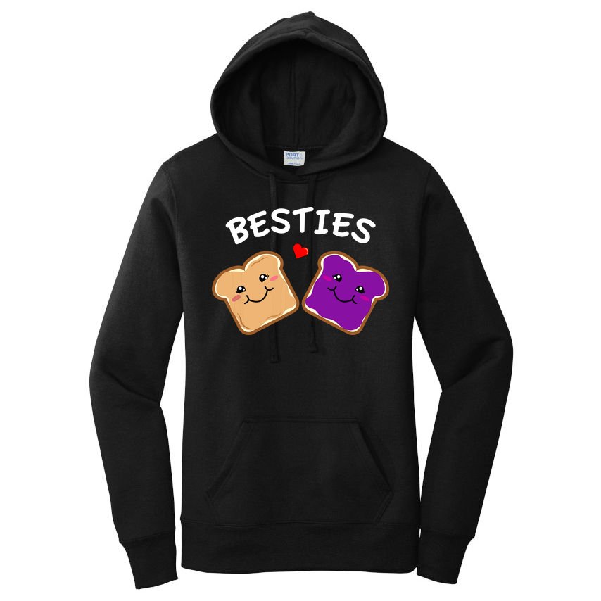 Peanut Butter And Jelly Best Friends Cartoon Food Women's Pullover Hoodie