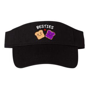 Peanut Butter And Jelly Best Friends Cartoon Food Valucap Bio-Washed Visor