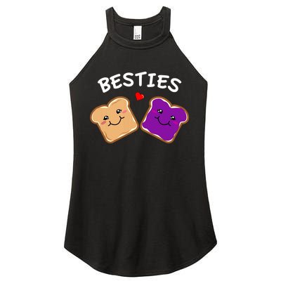Peanut Butter And Jelly Best Friends Cartoon Food Women's Perfect Tri Rocker Tank