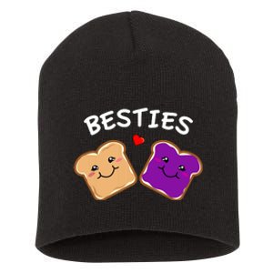 Peanut Butter And Jelly Best Friends Cartoon Food Short Acrylic Beanie