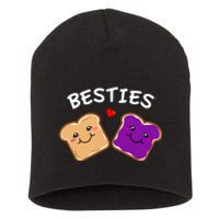 Peanut Butter And Jelly Best Friends Cartoon Food Short Acrylic Beanie