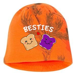 Peanut Butter And Jelly Best Friends Cartoon Food Kati - Camo Knit Beanie