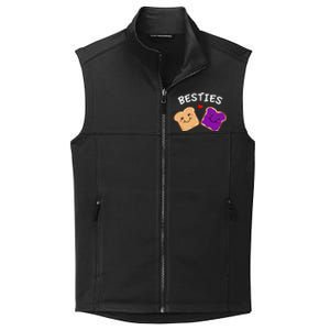 Peanut Butter And Jelly Best Friends Cartoon Food Collective Smooth Fleece Vest