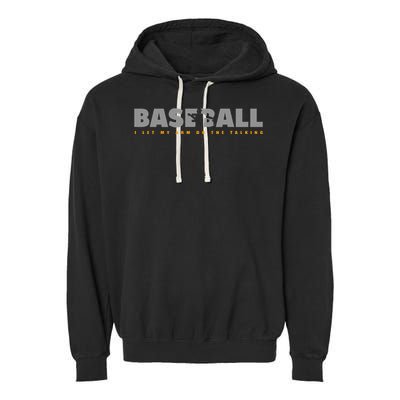 Pitcher Baseball Apparel Baseball Garment-Dyed Fleece Hoodie