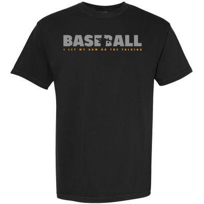 Pitcher Baseball Apparel Baseball Garment-Dyed Heavyweight T-Shirt