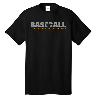 Pitcher Baseball Apparel Baseball Tall T-Shirt