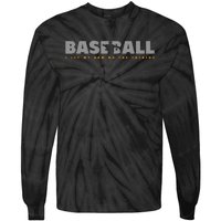 Pitcher Baseball Apparel Baseball Tie-Dye Long Sleeve Shirt