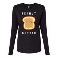 Peanut Butter And Jelly Best Friend Matching Womens Cotton Relaxed Long Sleeve T-Shirt